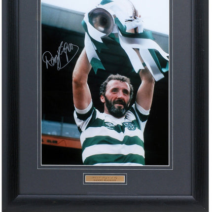 Danny McGrain Celtic Legend Hand Signed Photograph 23x19" Framed
