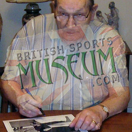 Gilbert Merrick Birmingham City Legend Hand Signed Photograph 23x19" Framed