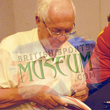 John Dawes Welsh Rugby Legend Hand Signed Wales Rugby Ball