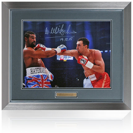 Wladimir Klitschko Boxing Legend Hand Signed Photograph 23x19" Framed