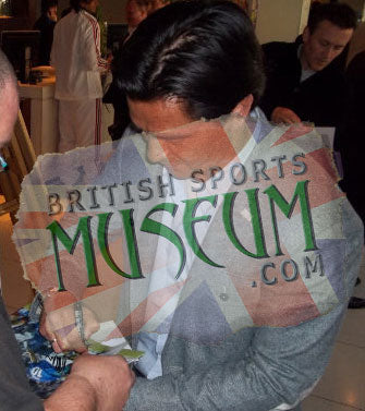 Jorg Albertz and Michael Mols Rangers Legends Hand Signed Photograph 15x19" Framed