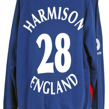 Steve Harmison MBE Retro Match Worn England ODI Shirt Cricket Sweater