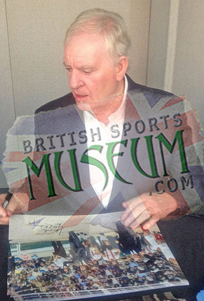 Lawrie McMenemy Southampton Legend Hand Signed Photograph 23x19" Framed