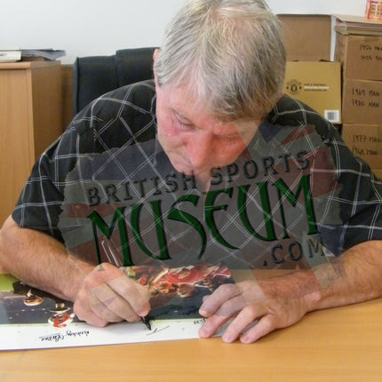 Manchester United 1967 League Champions Hand Signed by 6 Legends COA