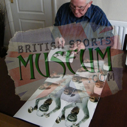 Dave Mackay Hand Signed Tottenham Hotspur 1967 FA Cup Presentation