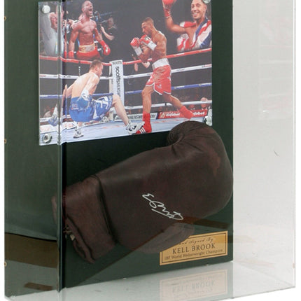 Kell Brook Hand Signed Boxing Glove Acrylic Presentation