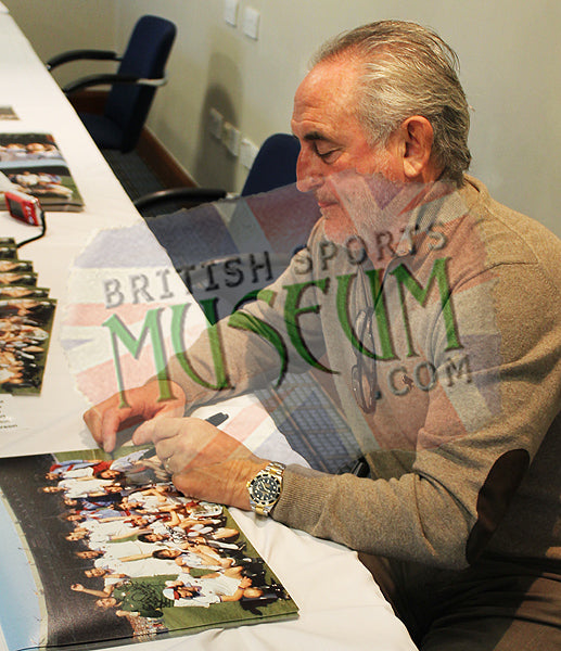 West Ham United 1980 FA Cup Winners Hand Signed by 12 Legends Montage 23x19" Framed