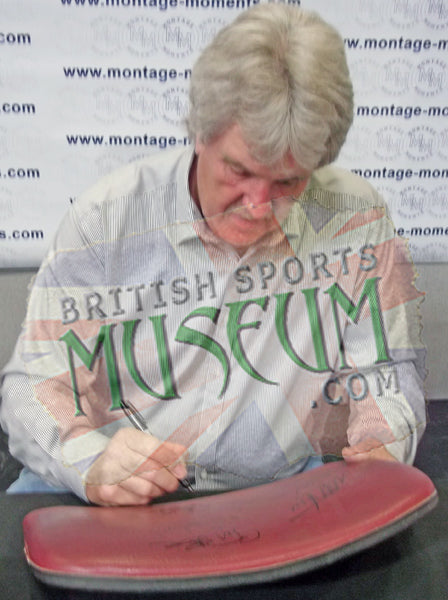 West Ham United Boleyn Ground VIP Seatback Hand Signed by 11 Legends AFTAL COA