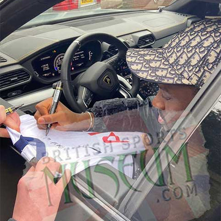 Tanguy Ndombele Tottenham Hotspur Hand Signed Home Football Shirt