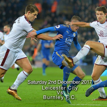 James Tarkowski Match Worn and Hand Signed Burnley Left Football Boot Presentation