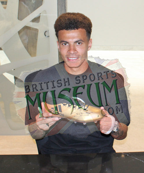 Dele Alli Tottenham Hotspur Hand Signed Football Boot Large Display