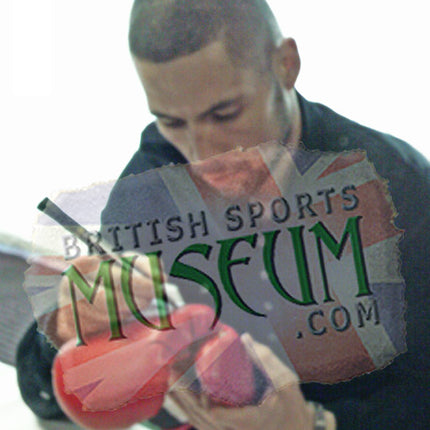 Tony Bellew Hand Signed Boxing Glove Dome Display