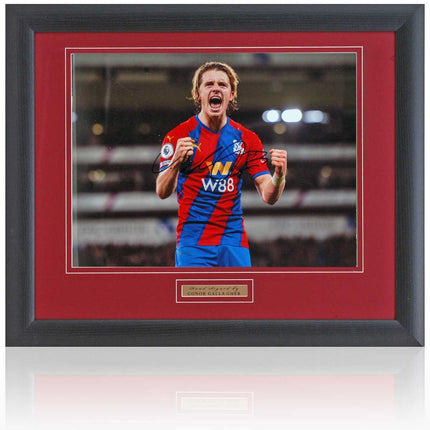 Conor Gallagher Crystal Palace Hand Signed Photograph 23x19" Framed