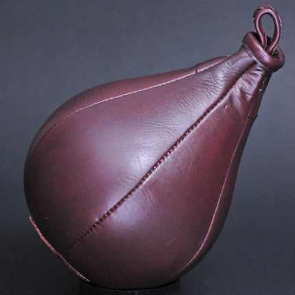 Retro Leather Boxing Speed Punch Ball Hand Stitched Leather Ball New Unbranded