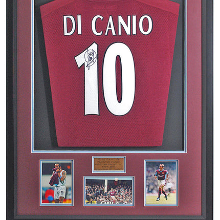 Paolo Di Canio Hand Signed West Ham United Official Shirt