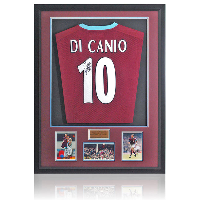 Paolo Di Canio Hand Signed West Ham United Official Shirt