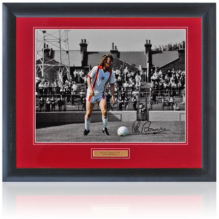 Stan Bowles Leyton Orient Legend Hand Signed Photograph 23x19" Framed