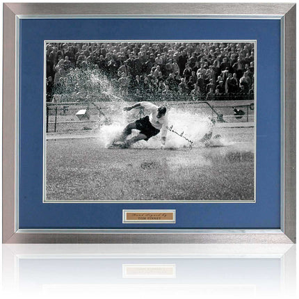 Tom Finney Preston North End Legend Hand Signed Photograph 23x19" Framed