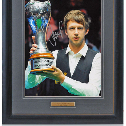 Judd Trump Snooker Legend Hand Signed Photograph 23x19" Framed