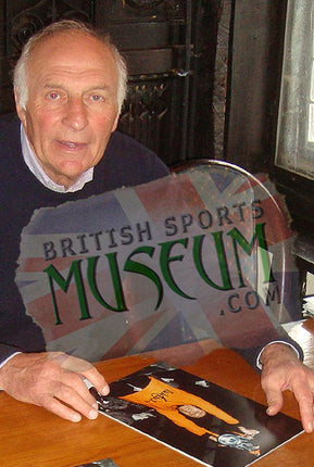 Mike Bailey Wolverhampton Wanderers Hand Signed Photograph 23x19" Framed