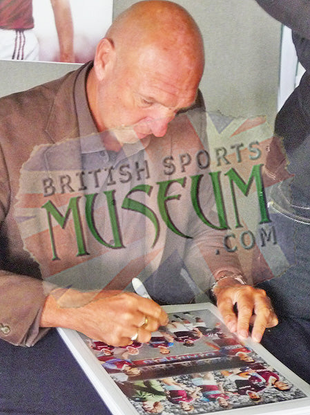 West Ham United Boys of 86 Hand Signed by 12 Legends Montage 23x19" Framed