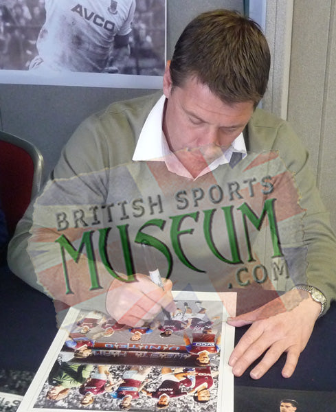 West Ham United Boys of 86 Hand Signed by 12 Legends Montage 23x19" Framed