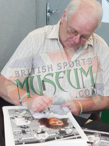 Alfie Conn Tottenham Hotspur Legend Hand Signed Montage 23x19" Framed