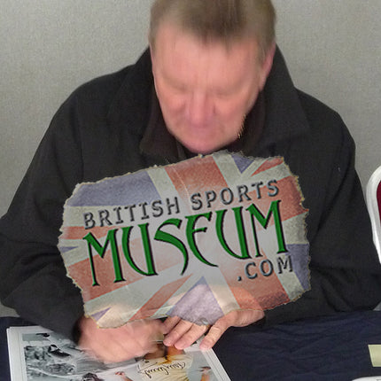 Tony Currie Leeds United Legend Hand Signed Montage 23x19" Framed