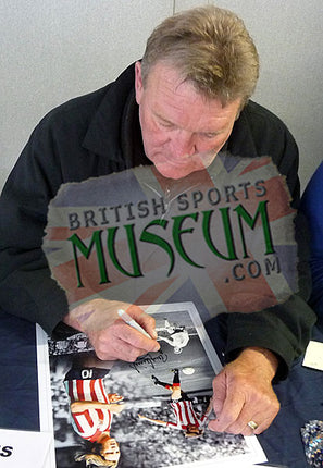 Tony Currie Sheffield United Hand Signed Montage 23x19" Framed