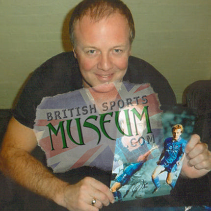 Kerry Dixon Chelsea Legend Hand Signed Montage 23x19" Framed