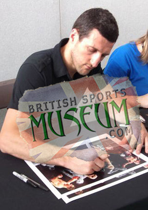 Carl Froch Boxing Legend Hand Signed Montage 23x19" Framed