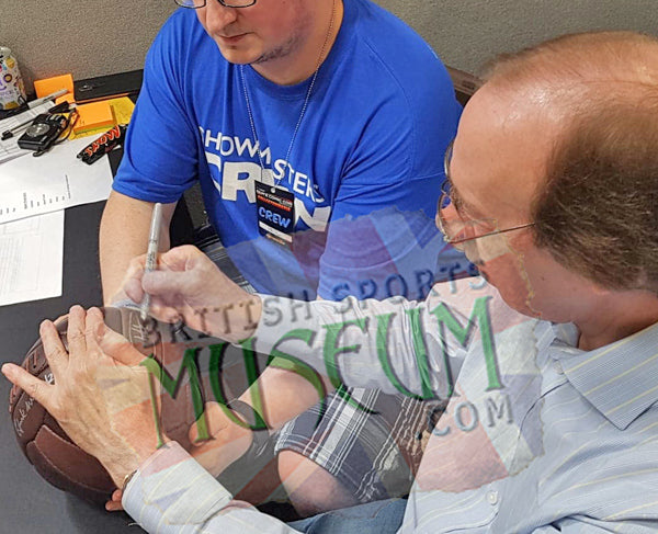 Arsenal FC 1970/71 1st Division champions & FA Cup winning squad hand signed brown football