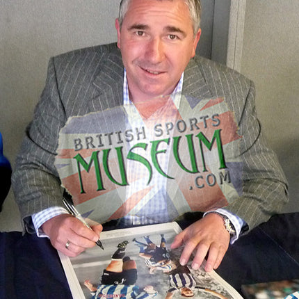 David Hirst Sheffield Wednesday Hand Signed Montage 23x19" Framed