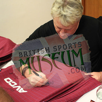 West Ham 1985-86 Replica Shirt Hand Signed By Full Squad