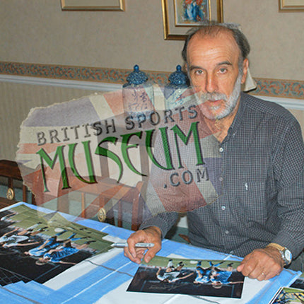 Ricky Villa Tottenham Hotspur 1981 FA Cup Hand Signed Photograph 23x19" Framed