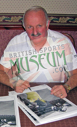 Peter Rodigues Southampton Legend Hand Signed Photograph 23x19" Framed