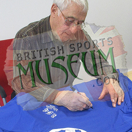 Derek Temple and Mike Trebilcock Everton Legends Hand Signed Football Shirt