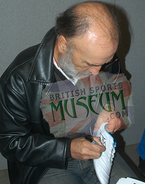 Ricky Villa Tottenham Hotspur Legend Hand Signed Football Boot Display