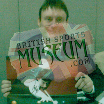 Jimmy White Snooker Legend Hand Signed Photograph 23x19" Framed