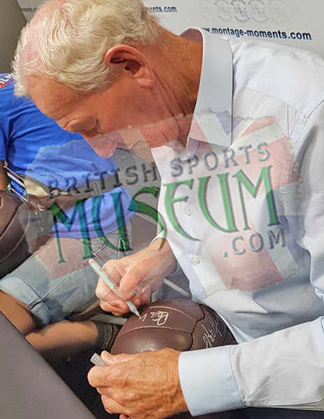 Arsenal FC 1970/71 1st Division champions & FA Cup winning squad hand signed brown football