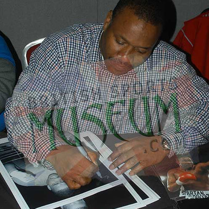 Tim Witherspoon Boxing Legend Hand Signed Montage 23x19" Framed