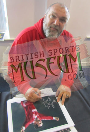 Neil Ruddock Liverpool Icon Hand Signed Photograph 23x19" Framed