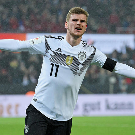 Timo Werner Germany Deutschland Hand Signed Football Boot Presentation
